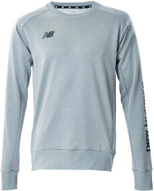 【7/11 2時まで ポイント最大15倍！】 ニューバランス New Balance サッカー チームスウェット クルー メンズ トップス 長袖 フットボール 吸汗速乾 ドライ ベーシック トレーナー 部活 クラブ 練習 トレーニング 試合 スポーツウェア JMTF2380
