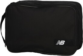 【7/11 2時まで ポイント最大15倍！】 ニューバランス New Balance シューズケース L シューズバッグ シューズ袋 靴袋 スパイク入れ 上履き入れ 部活 クラブ ジム サッカー 陸上 バスケ バレー メッシュポケット フルジップ LAB55623