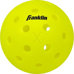【10/30 ポイント最大10倍】 フランクリン Franklin エックス40 ピックルボール3個入 X-40 Pickleball Optic 3Pack Tube 生涯スポーツ 球技 屋外用 ボール USAPA公認 52821