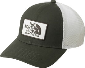 【12/13 10時から ポイント最大15倍！】 ザ・ノース・フェイス THE NORTH FACE アウトドア トラッカーメッシュキャップ キッズ KIDS TRUCKER MESH CAP ボーイズ ガールズ 熱中症対策 ワッペン 帽子 サイズ調整可 速乾 通気性 NNJ02405