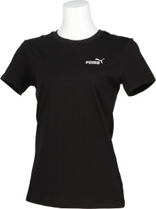 【10/30 ポイント最大10倍】 プーマ PUMA ESS スモール NO.1 ロゴTシャツ レディース 女性 大人 半袖 クルーネック トップス スポーティー トレーニングウェア ジム ランニング ウォーキング 687596