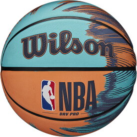 【2/14から ポイント最大15倍！】 ウイルソン Wilson バスケット NBA DRV PRO STREAK バスケットボール ブルー/オレンジ 6号球 フープ 屋外 女子 中学生 高校生 大学生 一般 ラバー 部活動 オフィシャル 3012501XB6