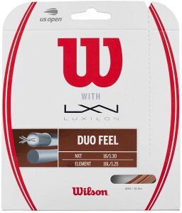 �y�|�C���g�A�b�v���I�z �E�C���\�� Wilson �e�j�X DUO FEEL ELEMENT 125 & NXT 16 WRZ949730