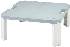 【10/30 ポイント最大10倍】 キャプテンスタッグ CAPTAIN STAG アウトドア シャルマン ファンテーブル アイスグレー UC0608