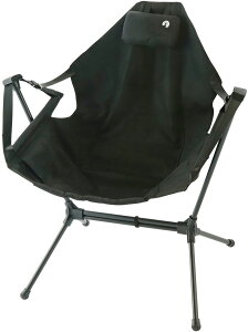 【10/24 20時から ポイント最大10倍!】 キャプテンスタッグ CAPTAIN STAG アウトドア グラシア FD チェアモック ブラック UC1899