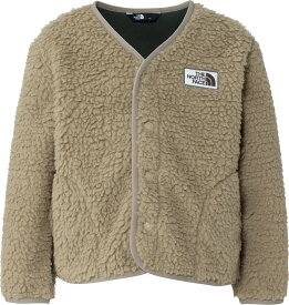 【12/13 10時から ポイント最大15倍！】 ザ・ノース・フェイス THE NORTH FACE アウトドア トドラーカドルフリースカーディガン 子供服 アウター 上着 保温 秋冬 防寒 キャンプ 旅行 外遊び お出かけ 通園 着脱簡単 ドットボタン ロゴ NAT72534