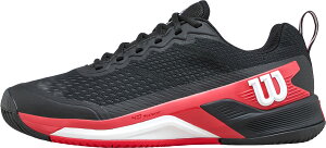 �y1/9 20������ �|�C���g�ő�15�{�I�z �E�C���\�� Wilson �e�j�X RUSH PRO 4.5 BLACK/RD/WHITE WRS334330U