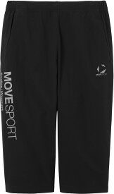 【1/24 20時から ポイント最大15倍！】 ムーブスポーツ MOVESPORT ストレッチウーブン クロップドパンツ ST5FHP40M