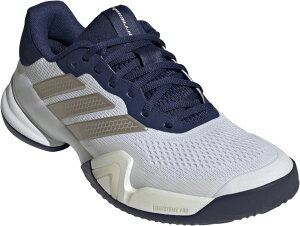 �A�f�B�_�X adidas �e�j�X �o���P�[�h 14 �e�j�X Barricade 14 Tennis �t�b�g�E�F�A�z���C�g/�T�C�o�[���^���b�N/�_�[�N�u���[ �V���[�Y �n�[�h�R�[�g ���萫 �ϋv�� JR1743