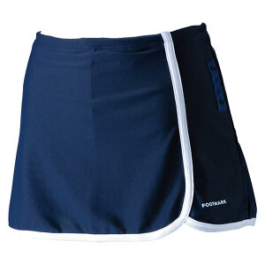 【10/24 20時から ポイント最大10倍!】 フットマーク FOOTMARK スイミング すまいるスイムパイピングセパレーツ下 スカート付き キッズ 女子 スクール水着 水着 水泳 シンプル セパレート 着替