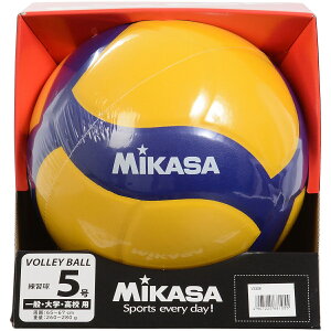 MIKASA (ミカサ) バレー5号 練習球 黄/青 バレーボール 5号ボール 5 V330W