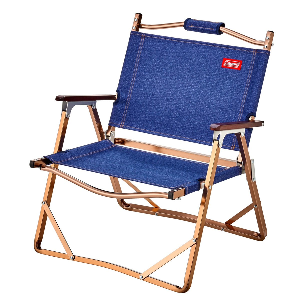 コールマン キャンプ用品 ファミリーチェア 椅子 コンパクトフォールディングチェア 在庫一掃売り切りセール 2000036517 73%OFF COLEMAN デニム