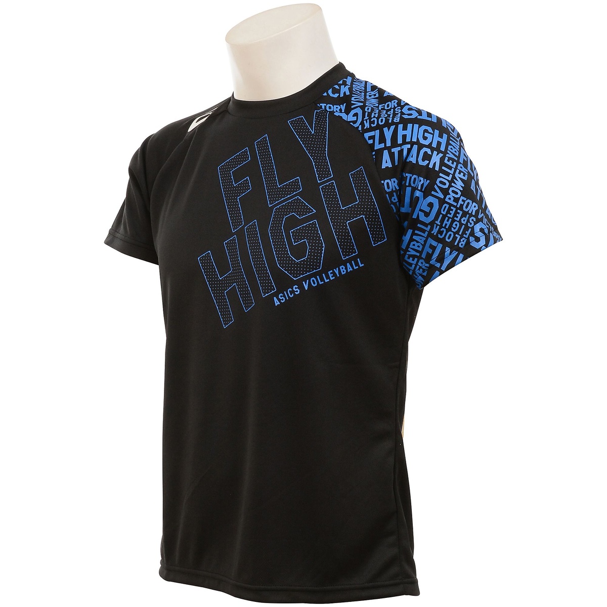 特別セール品 アシックス バレーボール ジュニア半袖Tシャツ SSトツプ ASICS EB 世界の人気ブランド PBK 2051A297.001