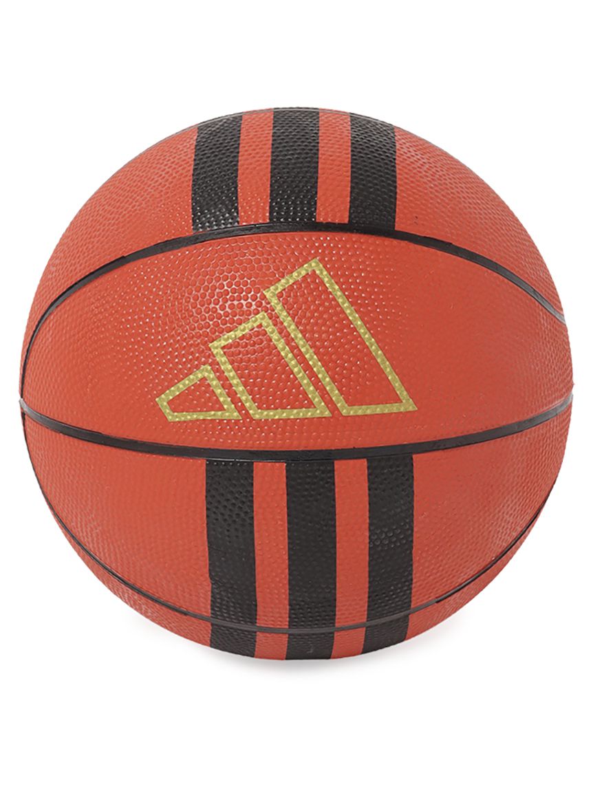 アディダス (adidas) スリーストライプス　茶・黒色　6号球 バスケットボール 6号ボール レディース 6号球 ブラウン AB6131BRBK