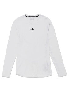 アディダス (adidas) テックフィット トレーニング 長袖Tシャツ メンズスポーツウェア コンプレッション長袖 メンズ ホワイト IG435 HJ9926