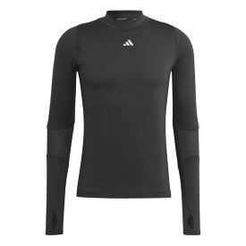 アディダス (adidas) M TF CR LS Tシャツ メンズスポーツウェア コンプレッション長袖 メンズ ブラック DJO07 HY3811