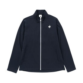 ルコックスポルティフ (le coq sportif) 防風ニットジャージ スタンドジャケット レディーススポーツウェア ウォームアップジャケット レディース NV QMWWJF10 NV