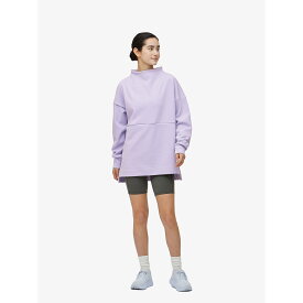 ダンスキン (DANSKIN) GREENWAY MOCK NECK SWEAT(グリーンウェイモックネックスウェット) レディーススポーツウェア ワークアウトTシャツ TOPS レディース LV DC523303 LV