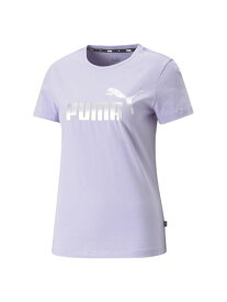 プーマ PUMA ESS+ METALLIC LOGO Tシャツ トップス Tシャツ