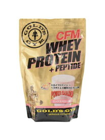 ゴールドジム GOLD'S GYM CFMホエイプロテイン+ホエイペプチド&ビタミンB ミックスベリー風味 900g プロテイン ホエイプロテイン