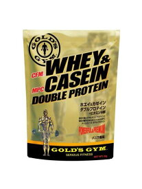 ゴールドジム GOLD'S GYM ホエイ&カゼイン ダブルプロテイン 900G プロテイン カゼイン・SOYプロテイン