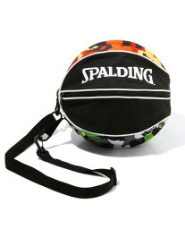 スポルディング SPALDING ボールバッグ マルチカモ グリーン X オレンジ ボール ボールバッグ