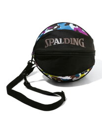 スポルディング SPALDING ボールバッグ マルチカモ ブルー X ブラウン ボール ボールバッグ