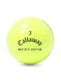 キャロウェイ Callaway ERC SOFT 23 トリプルトラック イエロー 3球入り ボール ゴルフボール