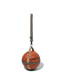 スポルディング SPALDING バスケットボールハーネス サンドカーキ×グレー ボール ボールバッグ