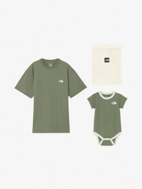 THE NORTH FACE(ザ・ノース・フェイス)CR S/S Tee & Baby Rompers Set (CRショートスリーブティー&ベビーロンパースセット)