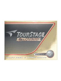 ブリヂストン BRIDGESTONE TOURSTAGE EXTRA DISTNACE ホワイト　1ダース（12球入り） ボール ダースボール