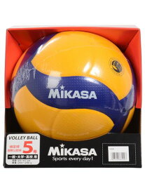 ミカサ MIKASA バレー5号 国際公認球 高校試合球 黄/青 ボール 5号球