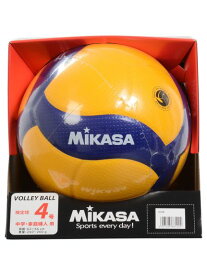 ミカサ MIKASA バレー4号 検定球 黄/青 ボール 4号球