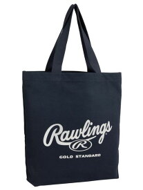 ローリングス Rawlings 帆布トートバック L 27L-ネイビー/シルバー バッグ デイパック