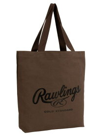 ローリングス Rawlings 帆布トートバック L 27L-ブラウン/ブラック バッグ デイパック