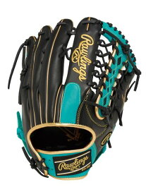 ローリングス Rawlings 軟式 HYPER TECH COLOR SYNC（ハイパーテックカラーシンク）Y719-ブラック/Mグリーン（ハイパーテックカラーシンク） グラブ 軟式グラブ