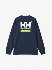 HELLY HANSEN(ヘリーハンセン)L/S Square Logo Tee (ロングスリーブスクエアロゴティー)