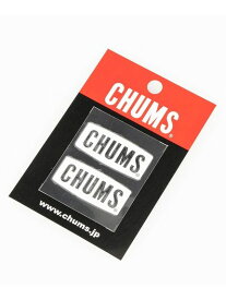 チャムス CHUMS CHUMS LOGO EMBOSS STICKER (チャムスロゴ エンボス ステッカー) 食品関連 その他（非飲食料品)