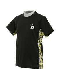 アスフォーム ATHFORM ジュニア総柄コンビTシャツ トップス Tシャツ