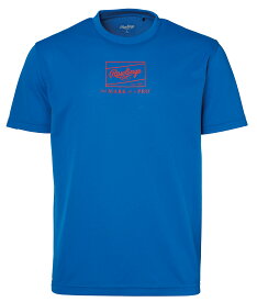 **【Rawlings/ローリングス】【AST14S04】【パッチロゴプリントTシャツ】 部活 応援　野球 ベースボール Tシャツ