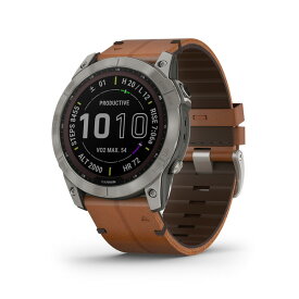 **【Garmin/ガーミン】【0100254139】f?nix 7X Sapphire Dual Power GPSウォッチ