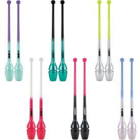 **【SASAKI/ササキ】【M34JKGHF】グラデーションラバークラブ（ショート・長さ40.5cm）新体操　手具 ギア 部活 応援