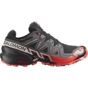 **�y0�̕t�����̓|�C���g3�{�z�ySalomon/�T�������z �yL49226000�z �ySPEEDCROSS 6 GTX Black/Fiery Red/Almond Milk�z