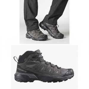 **�y�|�C���g10�{�Ώہz�ySalomon/�T�������z�y�������K�i�z �yL47570800�z �yX ULTRA 360 LTR MID GTX Castlerock / Asphalt / Kel�z �o�R �t�b�g�E�F�A �j���p�n�C�L���O�u�[�c