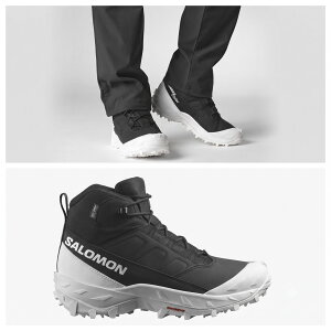 **�y�|�C���g10�{�Ώہz�ySalomon/�T�������z�y�������K�i�z �yL47677300�z �yCROSSTRAK WP Black / Black / White�z �o�R �t�b�g�E�F�A �j���p�E�B���^�[�u�[�c