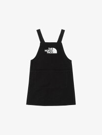 【THE NORTH FACE ノースフェイス】【NPJ72323】【TNF Logo Apron】【TNFロゴエプロン】キッズ　子供　エプロン　キャンプ　料理　調理　クッキング