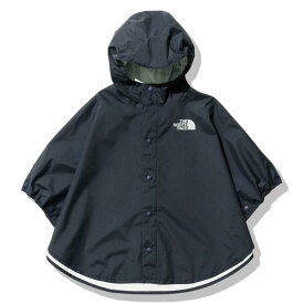 【0の付く日はポイント3倍】【THE NORTH FACE】【ノースフェイス】【2023年春夏】【NPB12308】【B Rain Poncho】【ベビーレインポンチョ】【カラー：UN　アーバンネイビー】【80～90cm】ベビー　赤ちゃん　子供　レインコート　雨具　カッパ　防水　アウトドア　キャンプ