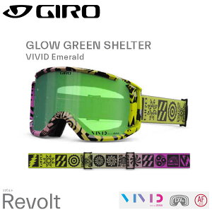 GIRO�W��/REVOLT AF/GLOW GREEN SHELTER/7166512
