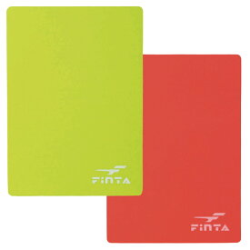 FINTA/フィンタ 警告・退場カード（FT5986）レッドカード イエローカード