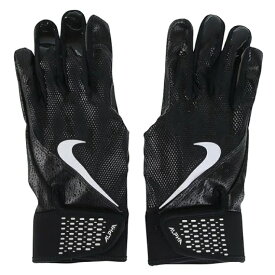 ナイキ NIKE バッティング用グローブ 野球 アルファ 両手用 野球 ベースボール 手袋 ブラック BA1030